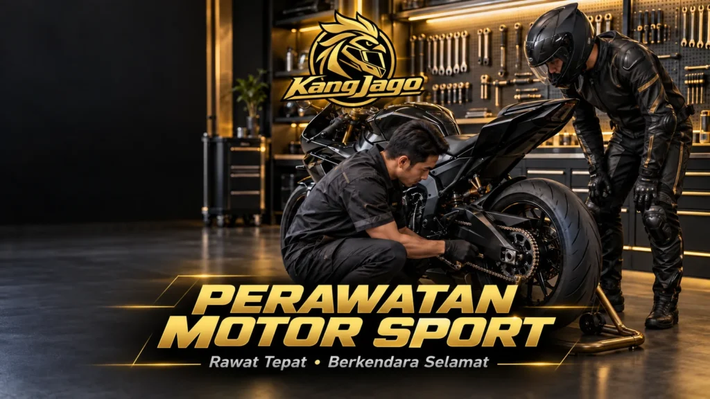 Perawatan motor sport KangJago untuk berkendara selamat