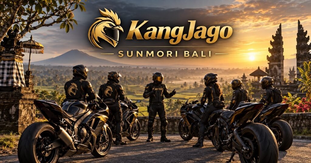 Komunitas KangJago melakukan briefing jalur sunmori Bali dengan tertib