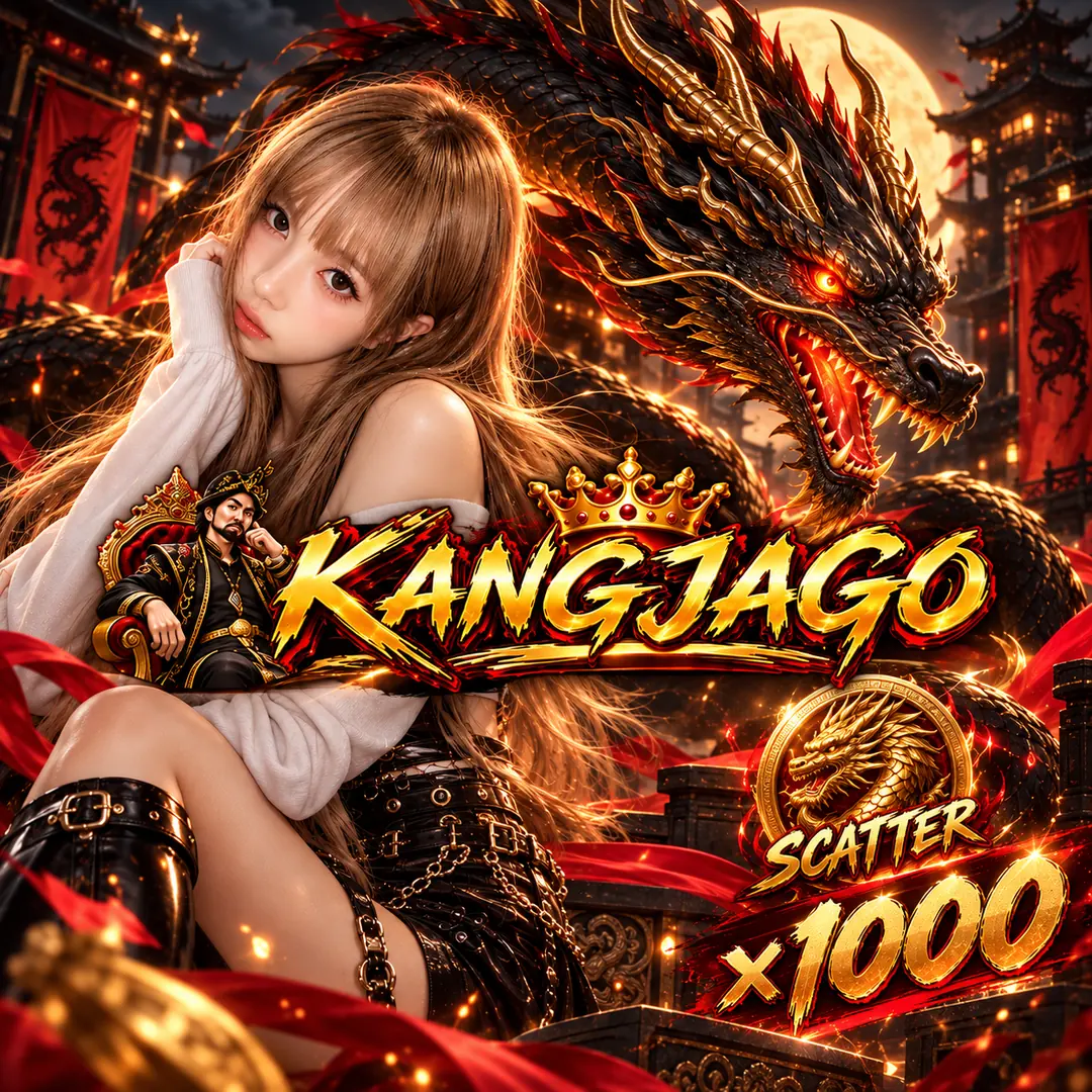 KangJago Dragon Moon Palace dengan naga hitam emas dan multiplier x1000